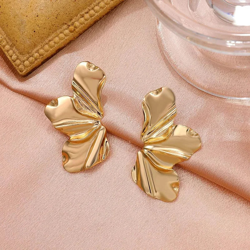Pendientes colgantes de metal minimalistas GleamMuse