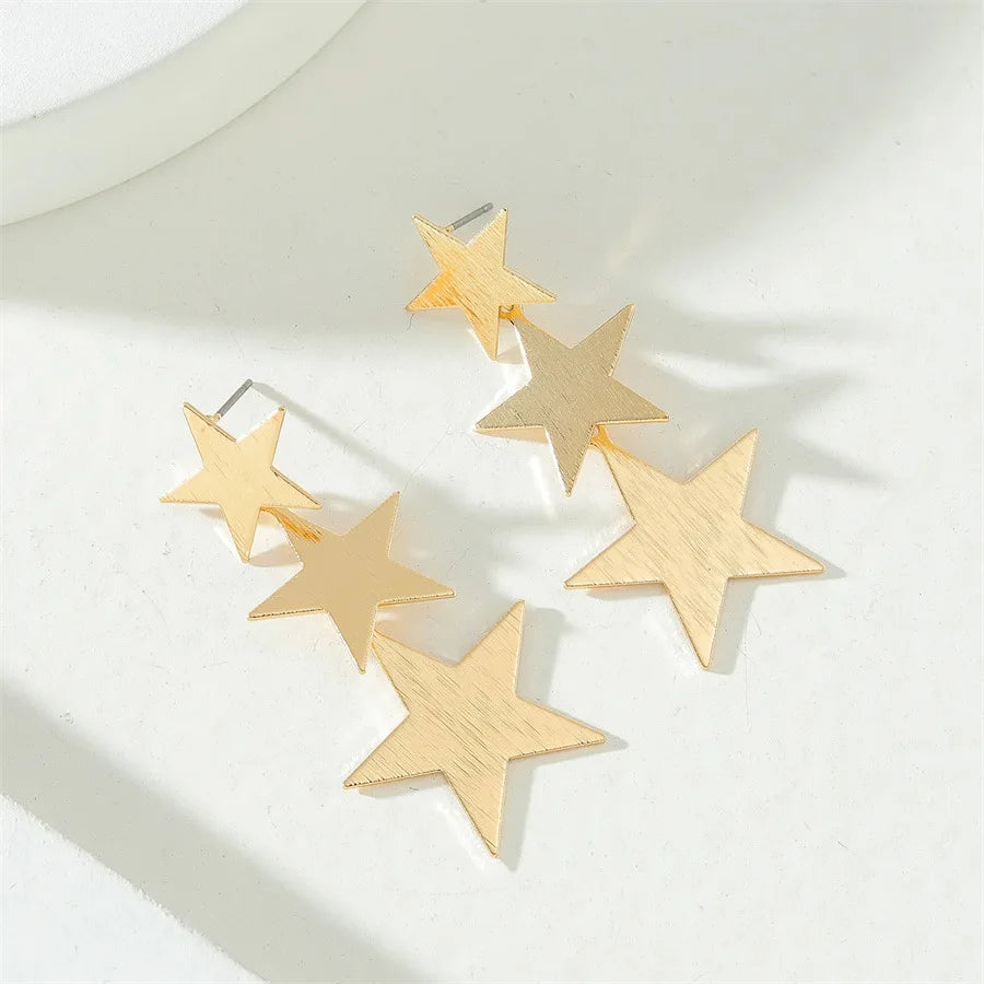 Pendientes colgantes de metal minimalistas GleamMuse