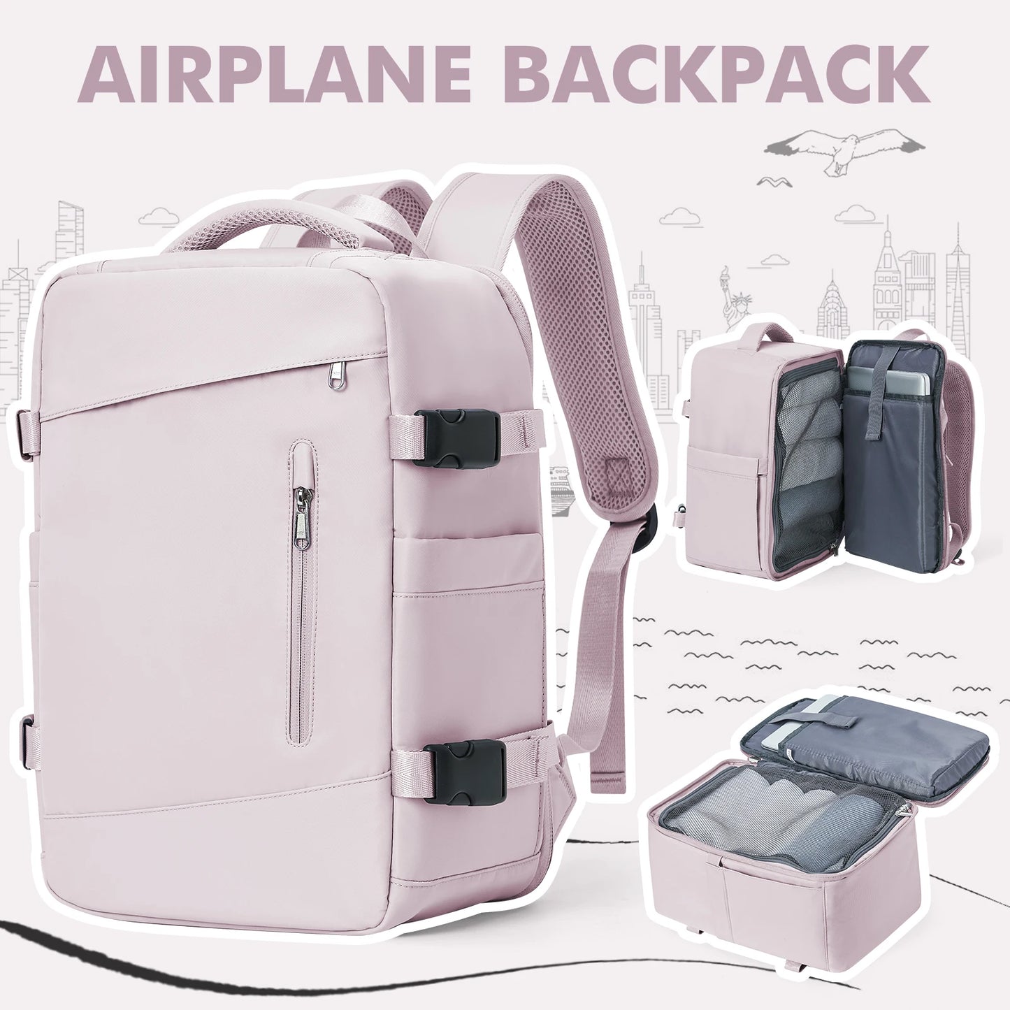 🎒 WanderEase™ Cabin Backpack