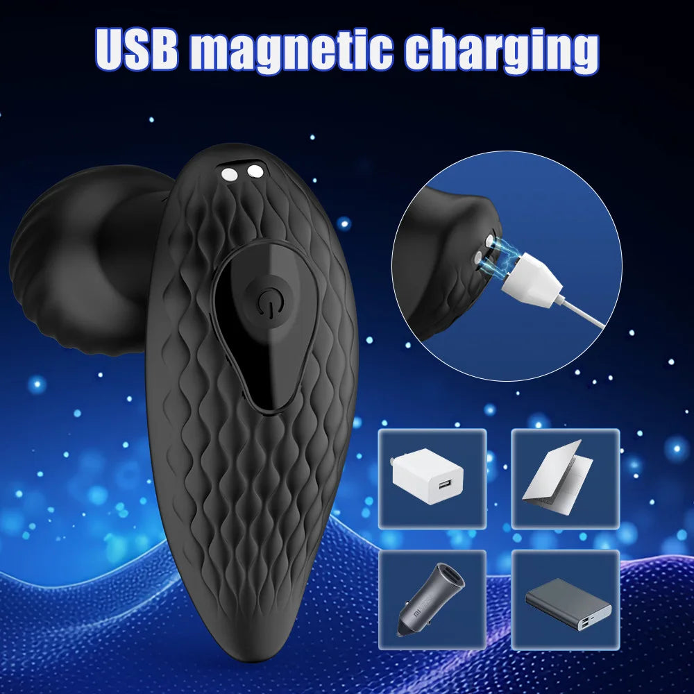 HeartPulse: el plug anal vibratorio de 9 modos para un placer anal profundo 