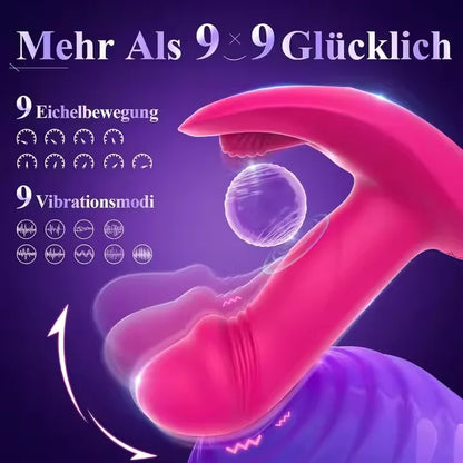 VelvetPulse – El mini vibrador USB con ritmos intensos de 9×9 