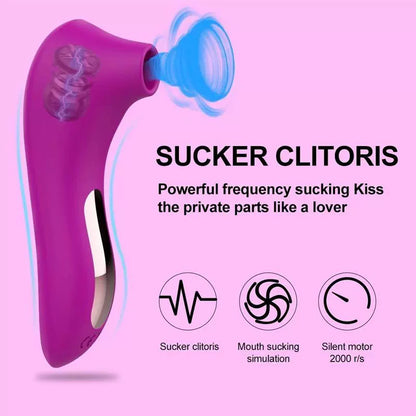 Powerful Sucker Clitoris Sucking Vibrator Female Clit