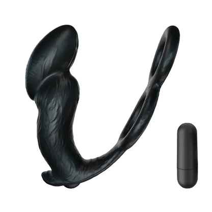 Masajeador de próstata masculino, tapón anal, vibrador, anillo retardante de eyaculación, tapón anal, estimulador del punto G, juguetes sexuales para hombres gays, masturbador.