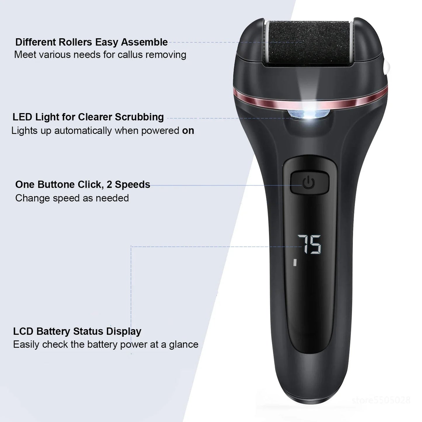 Amoladora de pedicura SilkStep Pro 