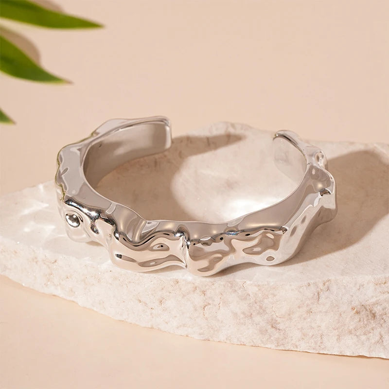 Pulsera de puño irregular BoldPulse 