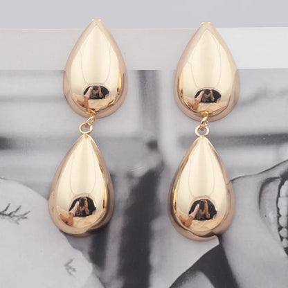 Pendientes colgantes de metal minimalistas GleamMuse