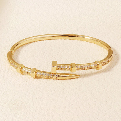 CrystalClasp Elegance – Pulsera de circonitas para mujer 