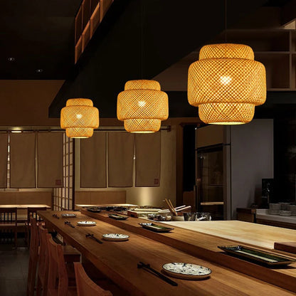 🌿 Bamboo Lantern Elegance – Light Up with Nature’s Charm