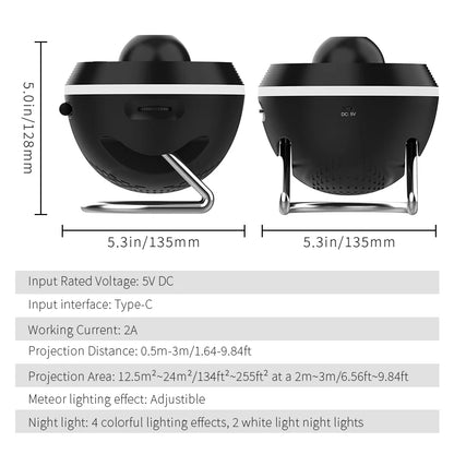 MeteorX 13-in-1 Planetarium Projector – The Universe at Your Fingertips