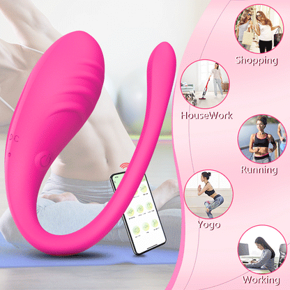 PulseGlow™ – Wearable G-Spot Vibrator with App Control &amp; 9 Modes