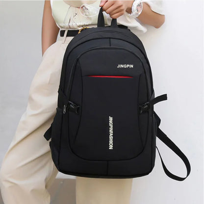 Men's and Women's Casual Canvas Briefcase - Simple Dual-Shoulder Bag - Korean Version - Laptop Travel Bag