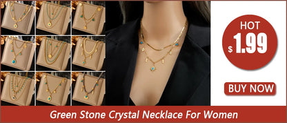 Collar colgante de dos capas PearlAura con cierre OT 