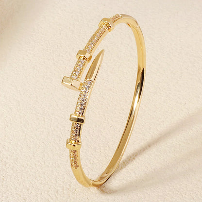 CrystalClasp Elegance – Pulsera de circonitas para mujer 
