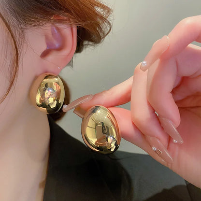 Pendientes colgantes de metal minimalistas GleamMuse